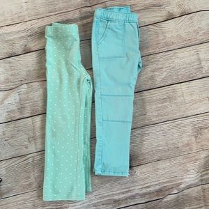 Girls size 4T pants lot